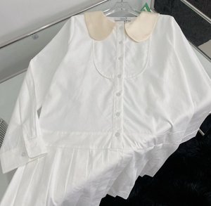 Candice Top Quality Designer <strong>Clothes</strong> Famous Brand Designer Print logo Design a Line Casual Dress - Product Image 2