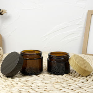 โหลแก้วทรงสี่เหลี่ยมพร้อมฝาปิดแบบกำหนดสีเอง - Product Image 3