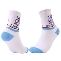Chaussettes originales en coton d'usine Chaussettes pour enfants adolescents avec logo personnalisé Chaussettes pour écoliers