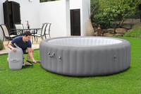 Bestway 60135 Vente flash Spa de luxe extérieur Baignoires Spa gonflable Piscine et spa 6-8 personnes