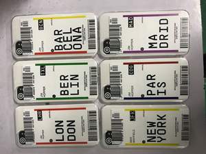 เคสโทรศัพท์กันกระแทก TPU ใส,เคสแฟชั่นดีไซน์บอร์ดดิ้งพาสแห่งชาติสร้างสรรค์สำหรับ <span class=keywords><strong>Iphone</strong></span> 12 Pro Max - Product Image 3