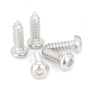 Tornillo Autorroscante de Acero Inoxidable 304, Métrico A2-70, Cabeza Hexagonal Interior - Product Image 2