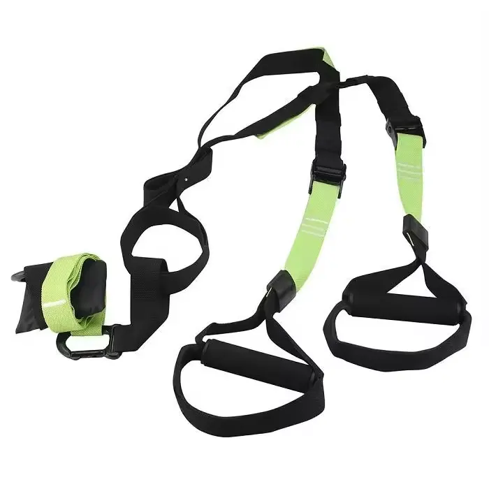 tAdjustable Gym Sling Trainer Set Professional P3 Fitness Suspension Trainer Straps Kit Resistance Kits
