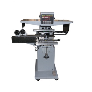 CE Approved Semi-Automatic Two-Color <b>Pad</b> Printer Hot Selling New Motor Closed Cup Cloth Label Tampon Printer for Farm Use - Product Image 5