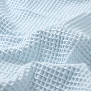 Hongbo High Quality Personalised <strong>Baby</strong> Blanket Cover Solid Color Pineapple Grid <strong>Quilt</strong> Waffle <strong>Cot</strong> Blanket Kids for Newborn - Product Image 6