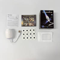 Projecteur USB Galaxie avec Veilleuse, 12 Diapositives Interchangeables, Lampe Projecteur Ciel Étoilé pour Chambre d'Enfant et Décoration Intérieure