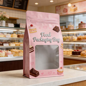 Meilleures ventes de sachets debout avec logo personnalisé imprimé, Bolsa De Embalaje, sachet d'emballage alimentaire transparent résistant à l'humidité, sachet debout - Product Image 1