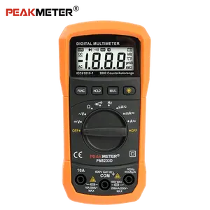 Hot sale High Precision Handheld Digital AC/DC Multimeter with resistance frequency Diode Test Data Hold