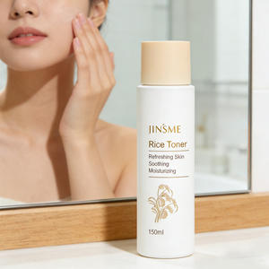 Tonique de riz OEM ODM 150 ml avec vitamine E, centella asiatica, acide hyaluronique, éclaircissant, hydratant pour tous les types de peau - Product Image 5