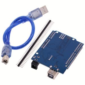 Máquina de grabado CNC Shield V3, impresora 3D + 4 piezas A4988/DRV8825/AT2100, placa de expansión del controlador para <span class=keywords><strong>Arduino</strong></span> + <span class=keywords><strong>R3</strong></span> con cable <span class=keywords><strong>USB</strong></span> - Product Image 4