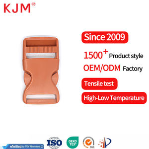 Fabricant de boucles 15mm 18mm 25mm 32mm 38mm 50mm Boucle de sac Boucle en plastique à dégagement latéral réglable - Product Image 1