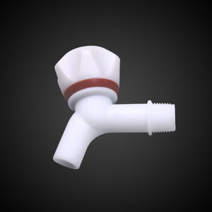 ก๊อกน้ำพลาสติก PP ดีไซน์คลาสสิกสำหรับใช้ในบ้าน ห้องน้ำ และห้องครัว - Product Image 1