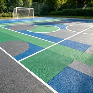 Piso Deportivo de Vinilo PVC de Alta Calidad Personalizado Inolp, en Oferta, para Estudio de Fitness Bungee y Cancha de Floorball, 7 mm - Product Image 2