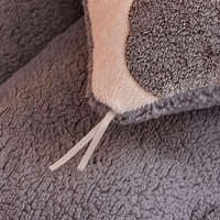 Couettes en velours flocon de neige doux et épais, couvertures en sherpa, draps de lit et couvertures en polyester uni chaud pour l'hiver