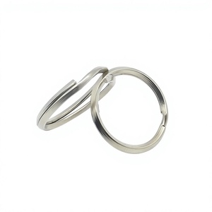 YIWANG Arrival Popular Metal Key Chain Split Key Chain <b>Ring</b> Connector <b>Keyring</b> with Nickel Plated Split <b>Ring</b> - Product Image 2