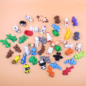 Miniatura de Animal en 3D Impresa a Color, Hecha a Mano, para Maternidad, Niños, Mascotas, Juguete, Muñeca de Dibujos Animados - Product Image 1