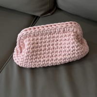 Sac à main portable en fil de t-shirt en polyester fait main, multicolore, pour femme, idéal pour les soirées et le quotidien - Beaufy