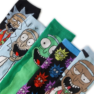 Calcetines divertidos de dibujos animados de superhéroes para hombre al por mayor, calcetines de algodón de alta calidad con logotipo personalizado, calcetines de diseño loco a la moda de cómics - Product Image 5