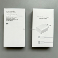 Meilleures Ventes 2026 Chargeur Mural USB-C 20W à Charge Rapide, Adaptateur Secteur USB-C, Câble Type C, Adaptateur de Voyage pour iPhone 17 Pro Max 16 15