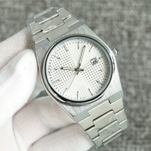 40mm Grid Dial Sapphire Mirror 316L Stainless Steel Luminous Men's Wristwatch, Deep Waterproof <b>Mechanical</b> <b>Watch</b> - Product Image 6