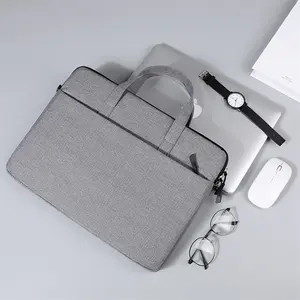 Waterproof Ultra Thin Portable Laptop Bag Antiskid And Shockproof System Laptop Briefcase