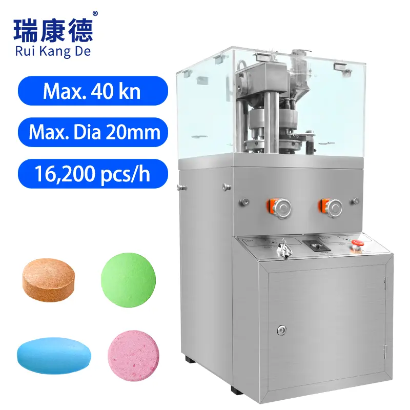 ZP9D Pharmaceutical 15mm Rotary Shape Cube Round Sweet Pill Press Small Tablet Compression Machine For Making Machine USA