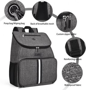 Free Sample Pet Weekend <b>Dog</b> Travel <b>Carrier</b> <b>Bag</b> Tote Organizer <b>Bag</b> for Pets Travel Food <b>Bag</b> Includes 2x Food Storage - Product Image 4