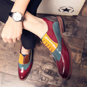 Nouvelles Idées de Produits 2025 – <span class=keywords><strong>Chaussures</strong></span> Habillées en Cuir Véritable pour Hommes, Style Italien, à Lacets, Mocassins de Bureau Oxford Plats pour le Printemps - Product Image 6