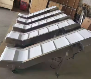 Automatic Food Grade Stainless Steel Frame POM/PP <strong>Inclined</strong> Lifting Plastic Modular <strong>Belt</strong> <strong>Conveyor</strong> - Product Image 3