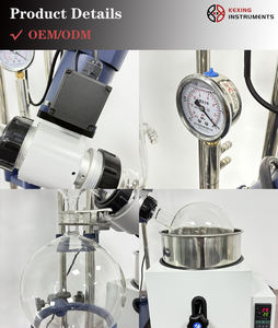 RE-301 Système de distillation par évaporateur rotatif clé en main avec pompe de refroidissement pour distillateur d'alcool - Product Image 3