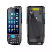 Terminal de Datos Móvil PDA Portátil T80 T80S, Escáner de Código de Barras Láser 1D 2D, 4+64GB, 4.5 Pulgadas, Android 13, IP66, 4G, Wifi, GSM, Lector NFC