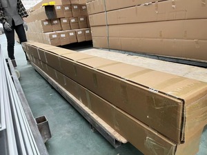 Panel de pared de Wpc hueco para interiores Led, decoración laminada estriada de plástico de madera, revestimiento de madera, Interior de Wpc - Product Image 6