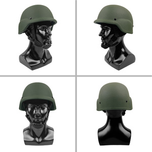 Casque tactique PE M88 de qualité IIIA en UHMWPE ou aramide pour la protection de la tête en vert olive/noir/marron coyote - Product Image 5