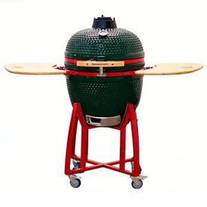 Grill <span class=keywords><strong>Kamado</strong></span> en céramique pour la cuisine en plein air, très vendu, avec réglage possible, fabriqué en céramique - Product Image 1
