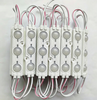 Module LED étanche IP65 12V pour enseigne lumineuse, module de lumière ABS 2835 SMD 60*11mm 3 LED 1.5W 3000K 10000K Blanc