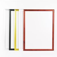 Póster de foto con marco a presión plateado Aluminio A1/A2/A3/A4 Tableros publicitarios para exhibición de letreros