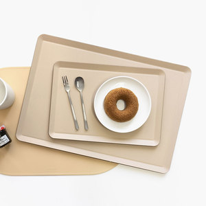 Plateau en pulpe de carton beige sable antidérapant haute résistance_KRCB-078 pour hôtels, restaurants, cafés et service ménager - Product Image 2