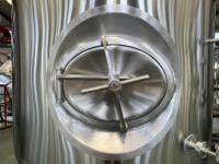 Cuve de Fermentation de Bière à Fond Conique en Acier Inoxydable 1000L, Certifiée CE, Récipient Sous Pression pour Brasserie