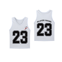 Débardeur en maille polyester personnalisé avec logo imprimé, coupe ample, sans manches, pour équipe de volley-ball, vente en gros, ODM sur mesure