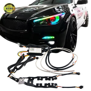 Placa LED DRL para Infiniti Q50 2014-2021, Placas de Señal de Giro, Faro LED RGB con Efecto Persecución - Product Image 1