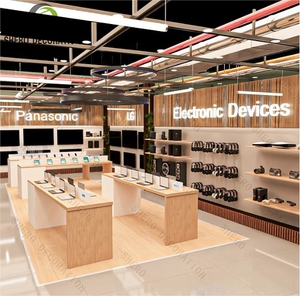 Aménagement complet de magasin pour supermarchés de fruits avec rayonnages de supermarché sur mesure et vitrines en bois et métal - Product Image 2