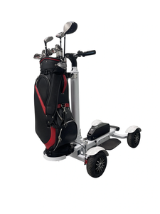 Scooter de Golf Portátil de 4 Ruedas, Fácil de Guardar, Conducción Estable, Carro de Golf Compacto para Interiores y Caminos No Públicos - Product Image 6