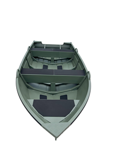 Bateau <span class=keywords><strong>de</strong></span> pêche en aluminium entièrement soudé pour la pêche sportive en lac, rivière et <span class=keywords><strong>mer</strong></span>, bateau <span class=keywords><strong>Jon</strong></span> et bateau hors-bord personnalisé en usine, soudé à l'argon - Product Image 1