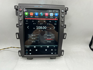 Écran vertical de 12,1 pouces pour Ford Edge 2009-2013, navigation GPS Android, DSP, écran HD, CarPlay, style Tesla, tableau de bord multimédia - Product Image 3