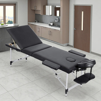 Table de Massage Électrique Réglable, Civière de Physiothérapie Automatique, Lit Thérapeutique, Lit de Salon de Beauté