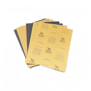 Listo en stock Lijado de arena automotriz Papel de <span class=keywords><strong>esmeril</strong></span> abrasivo Rollos de hoja de papel de lija Lijas Lixa para pulido de automóviles de madera - Product Image 4