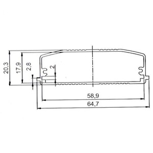 LC-carrete lectrostático ontroller, herramienta profesional ustom xtrusion lumluminum ontrol ananel Ox closure lectrical - Product Image 3