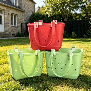 Sac de plage fourre-tout <span class=keywords><strong>DG</strong></span> pas cher en EVA, imperméable, lavable, avec doublure en PVC, idéal pour l'été et la mode féminine - Product Image 1