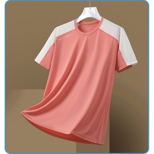 เสื้อยืดแขนยาวทรงสลิมฟิตสำหรับผู้ชาย ระบายอากาศได้ดี ซับเหงื่อ ผลิตจากผ้าโพลีเอสเตอร์/คอตตอน เหมาะสำหรับออกกำลังกายและสวมใส่ลำลอง - Product Image 5