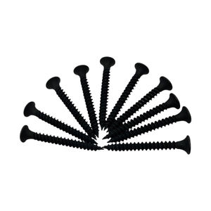 Homn Reen High Quality C1022 Steel Material Black <b>Phosphate</b> Finish Bugle Head Drywall Screw 38mm Length M4.2 Thread Size - Product Image 1